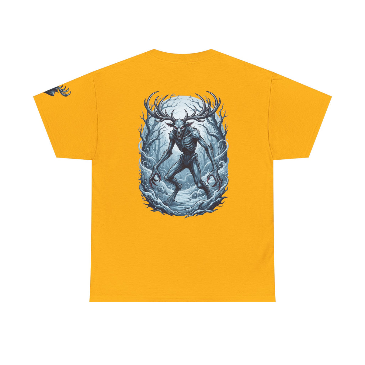 Color: Gold | Wendigo (Algonquian Folklore) Premium Graphic Tee