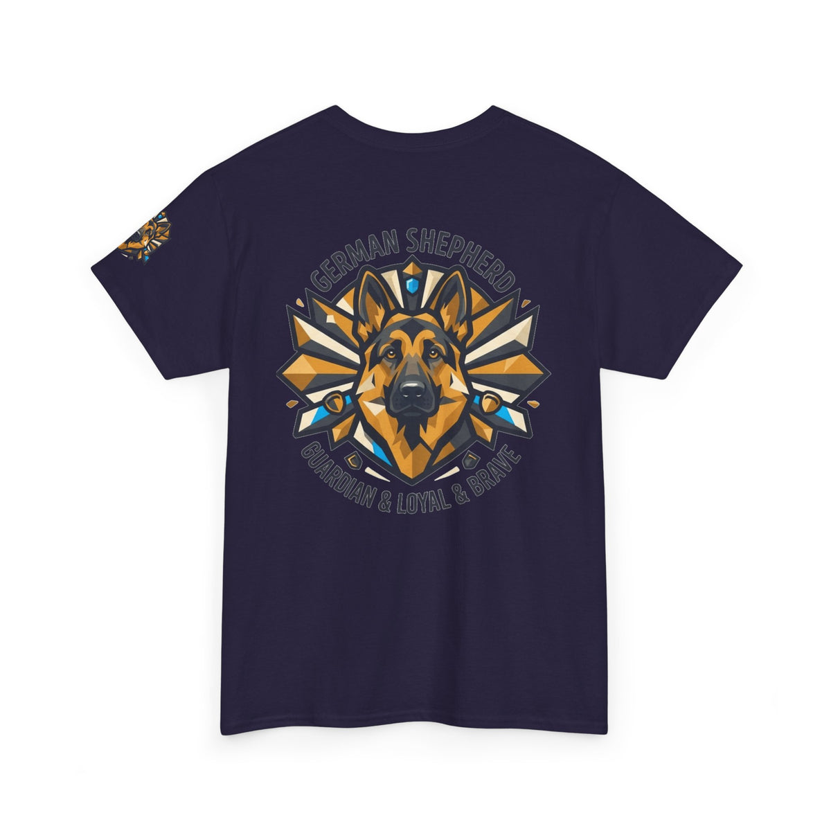 "German Shepherd Guardian Loyal Brave" Premium Graphic Tee