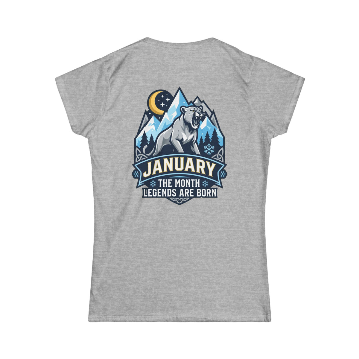Color: Sport Grey | January Legend Women's Tee