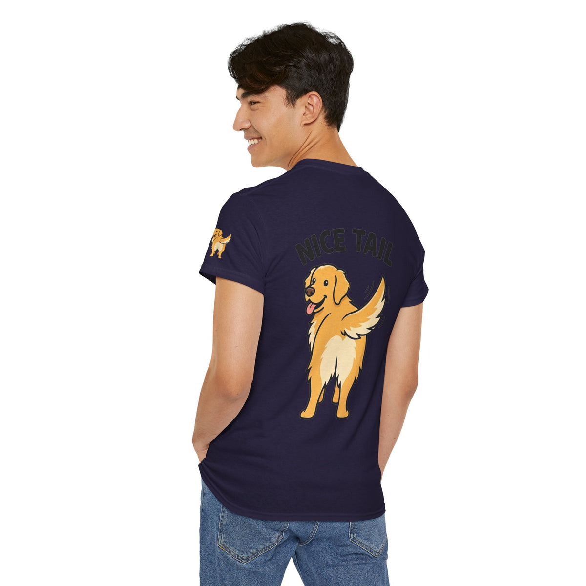 Color: Blackberry | Nice Tail Premium Graphic Tee