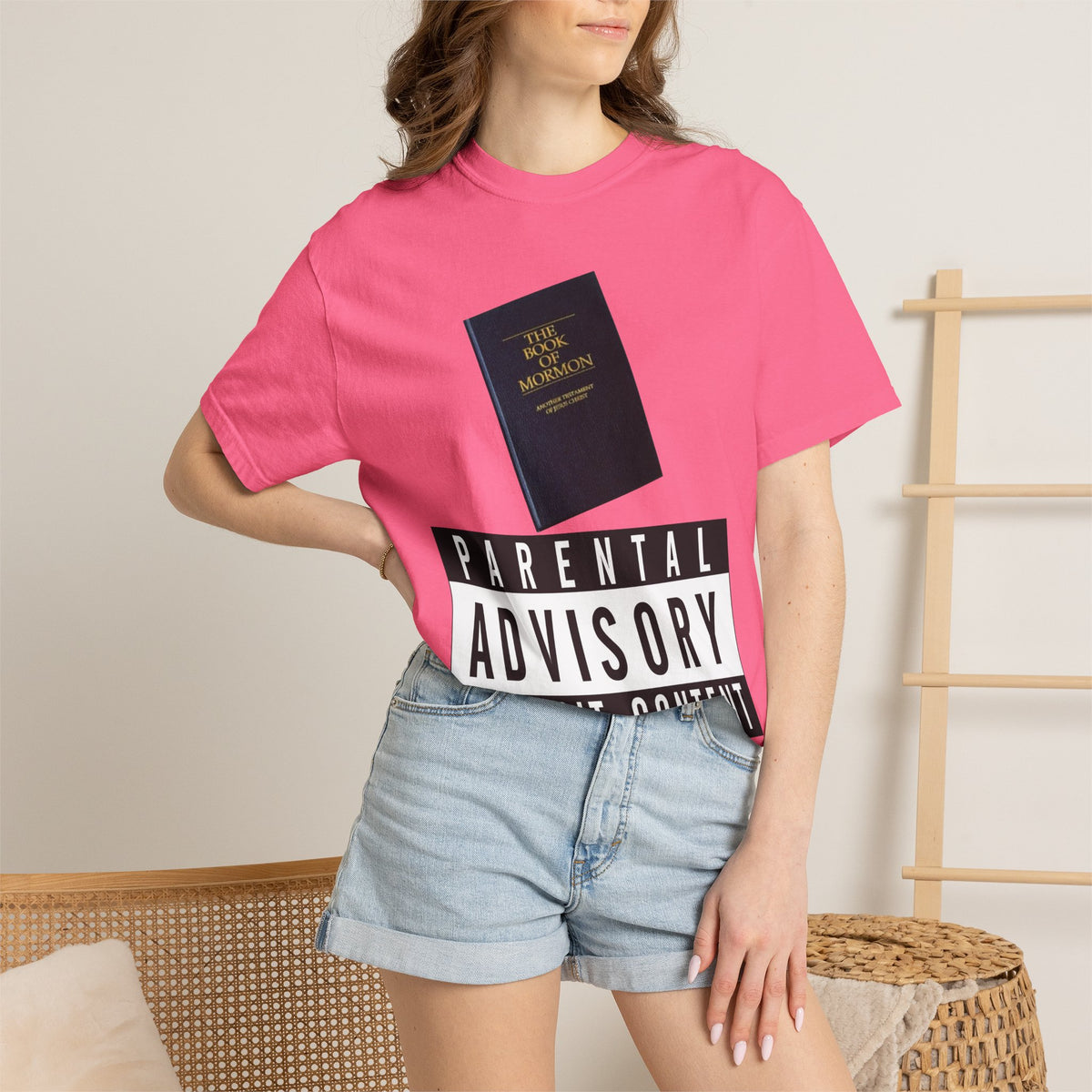 Color: Crunchberry | Another Testament... of Chaos Unisex Garment-Dyed T-shirt