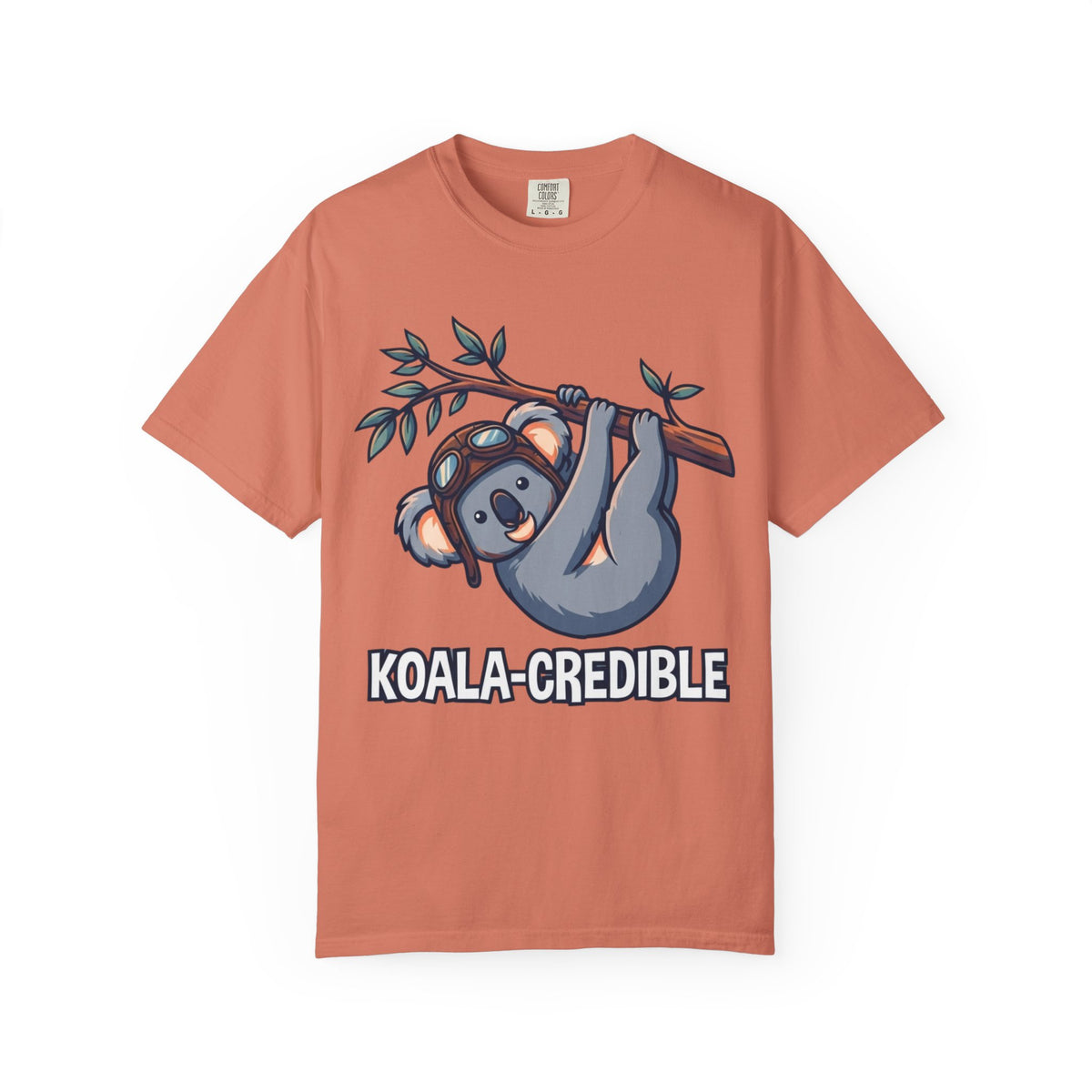 "Koala Credible" Unisex Garment-Dyed Tee
