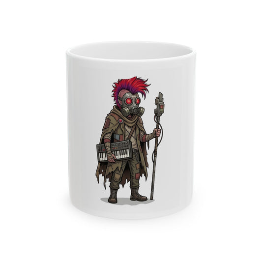 "Mystic" White Ceramic Mug