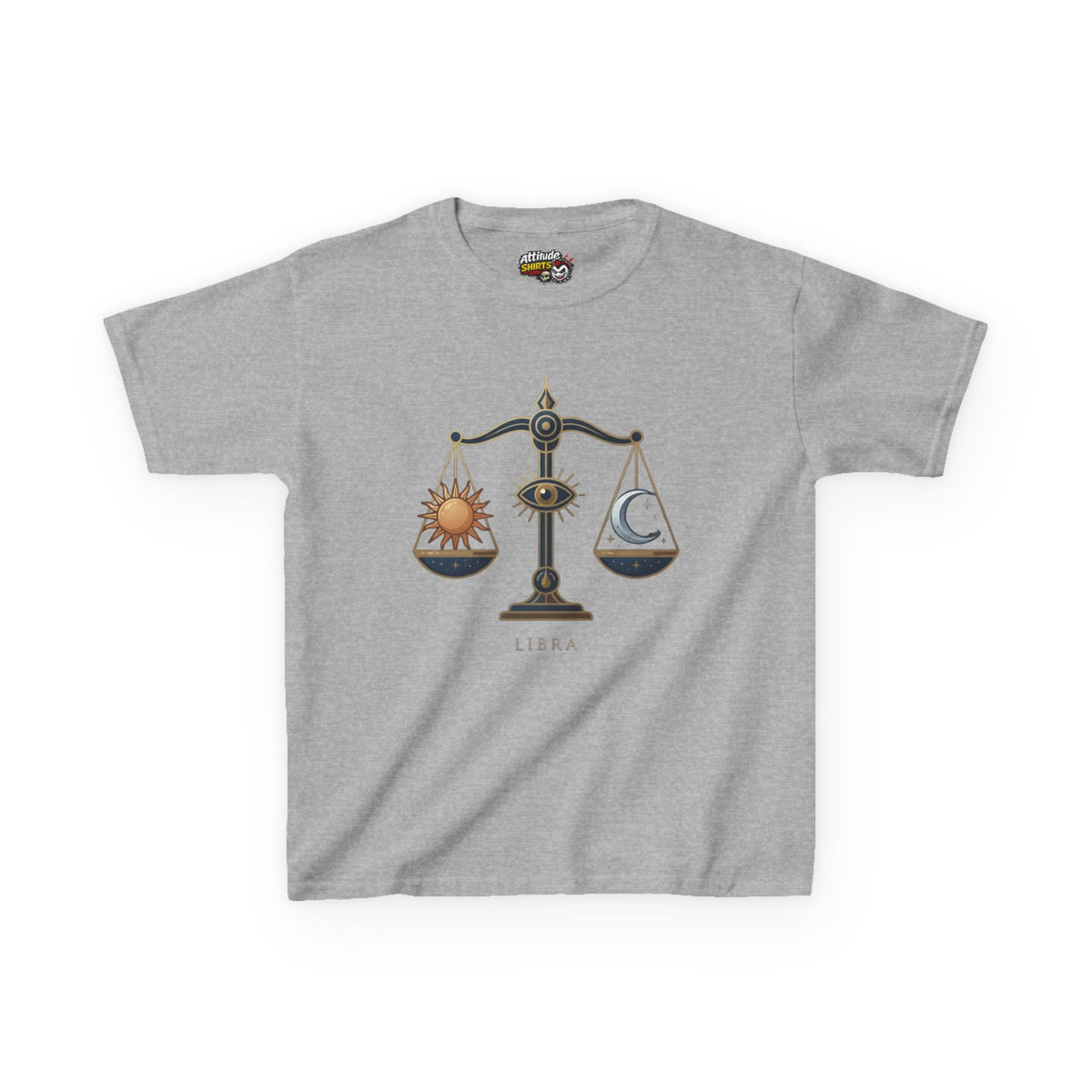 "Libra The Balanced Scales" Kids Tee