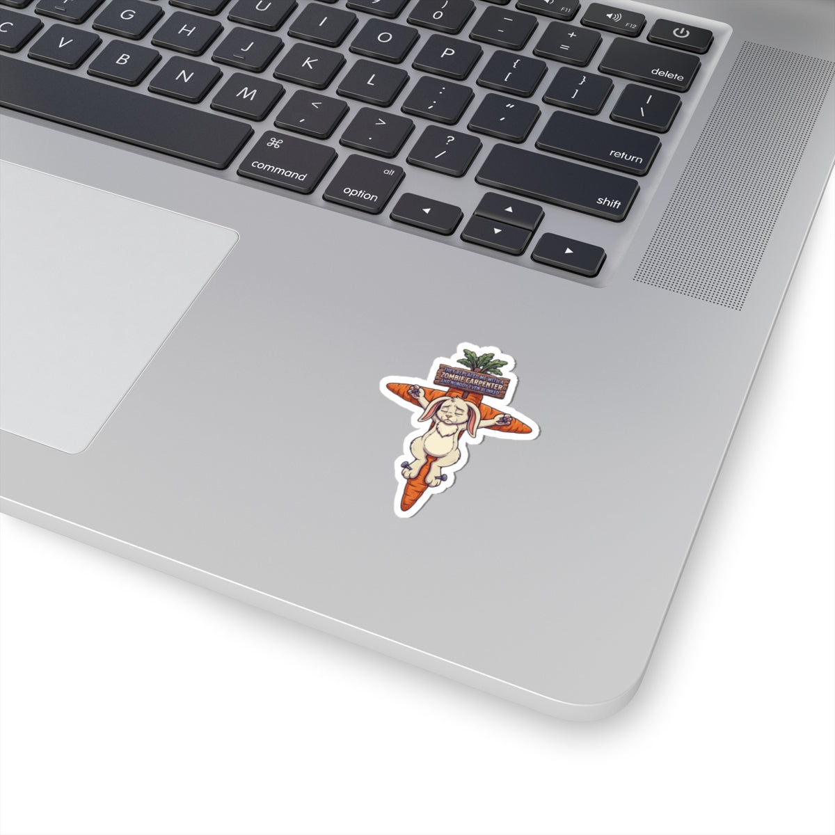 "Zombie Carpenter" Sticker — Main