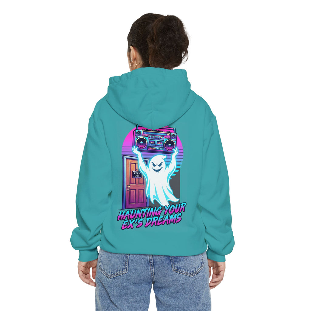 "Haunting Your Ex's Dreams" Garment-Dyed Hoodie