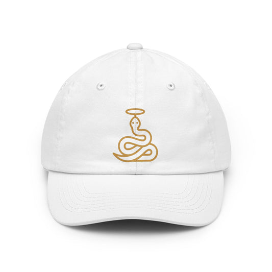 Color: White | Good Book Series Biblical Sin Squad Dad Hat — Graphic