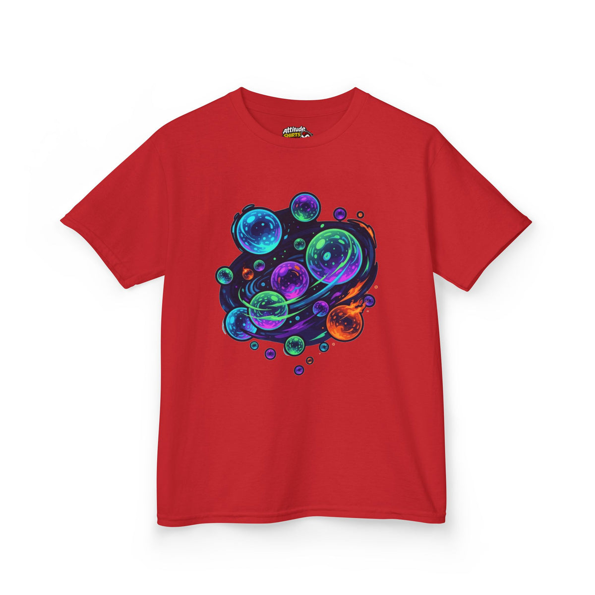 Color: Red | MinMin Lights (Australian Folklore) Kids Tee