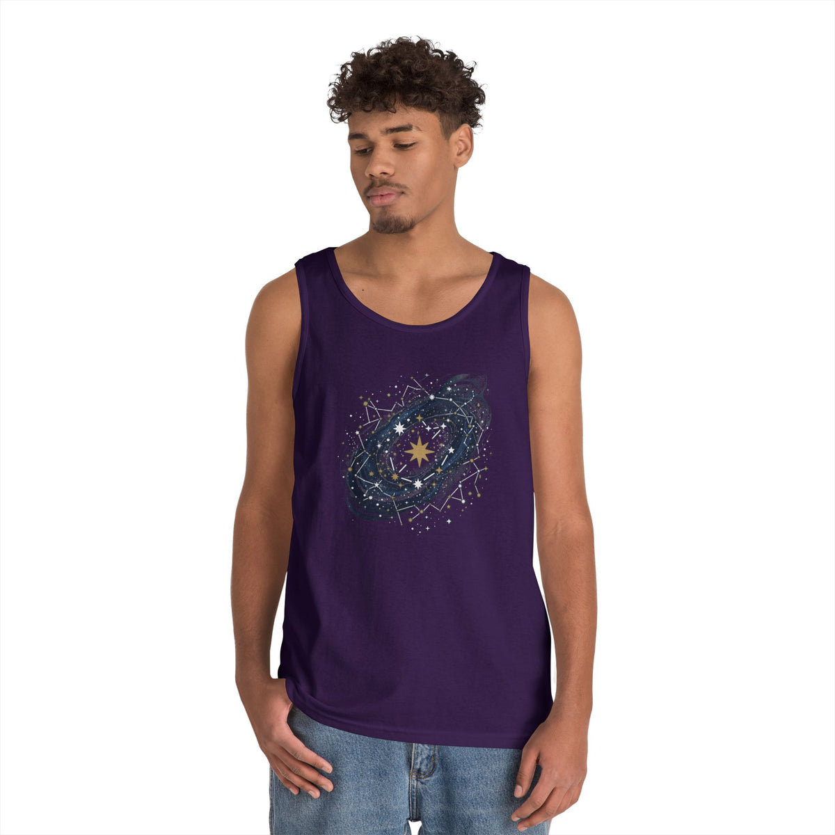"Constellation Map (Dark Sky)" Tank Top