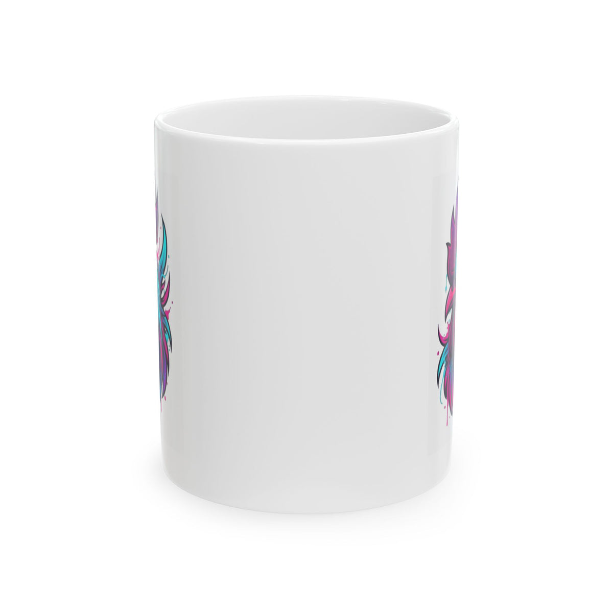 "Cock Teaser" White Ceramic Mug — Graphic