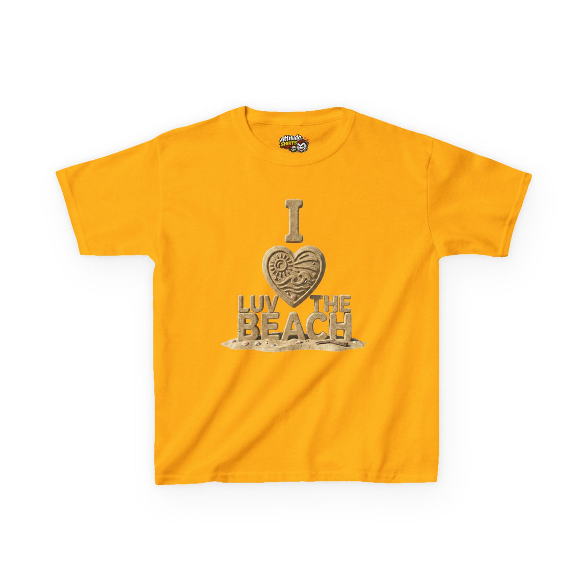 "I Luv The Beach" Kids Tee