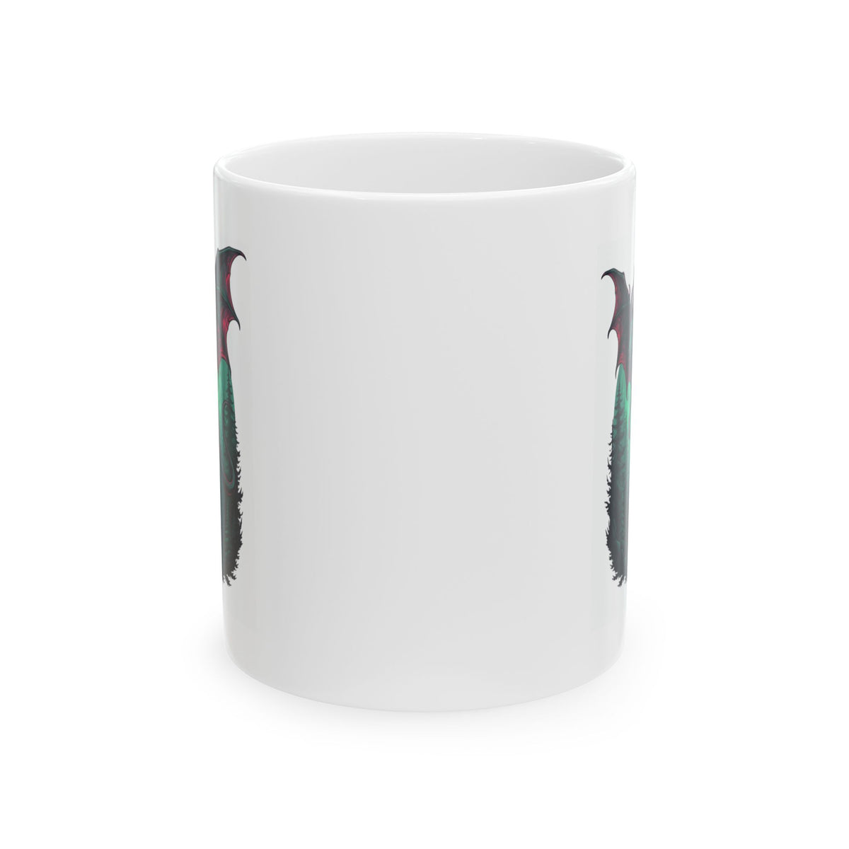 "The Jersey Devil (New Jersey, USA)" White Ceramic Mug