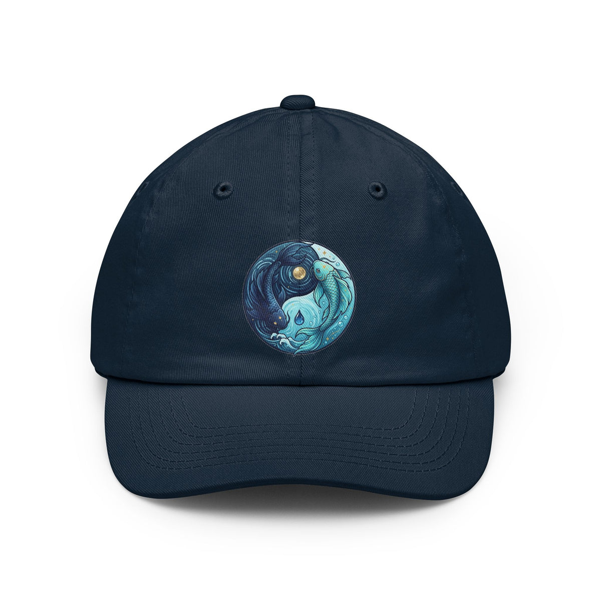 Color: Navy | Yin Yang Pisces Dad Hat