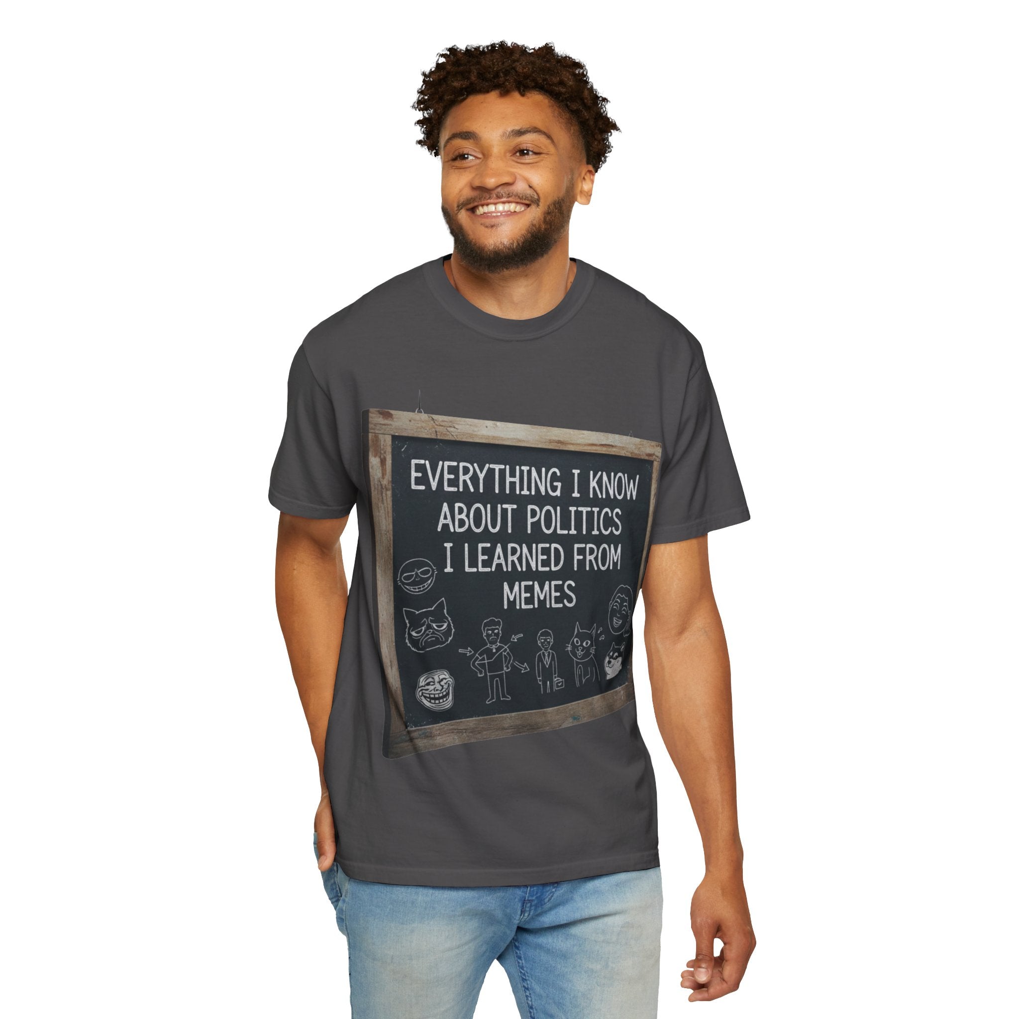 "The Objective Scientist" Unisex Garment-Dyed T-shirt