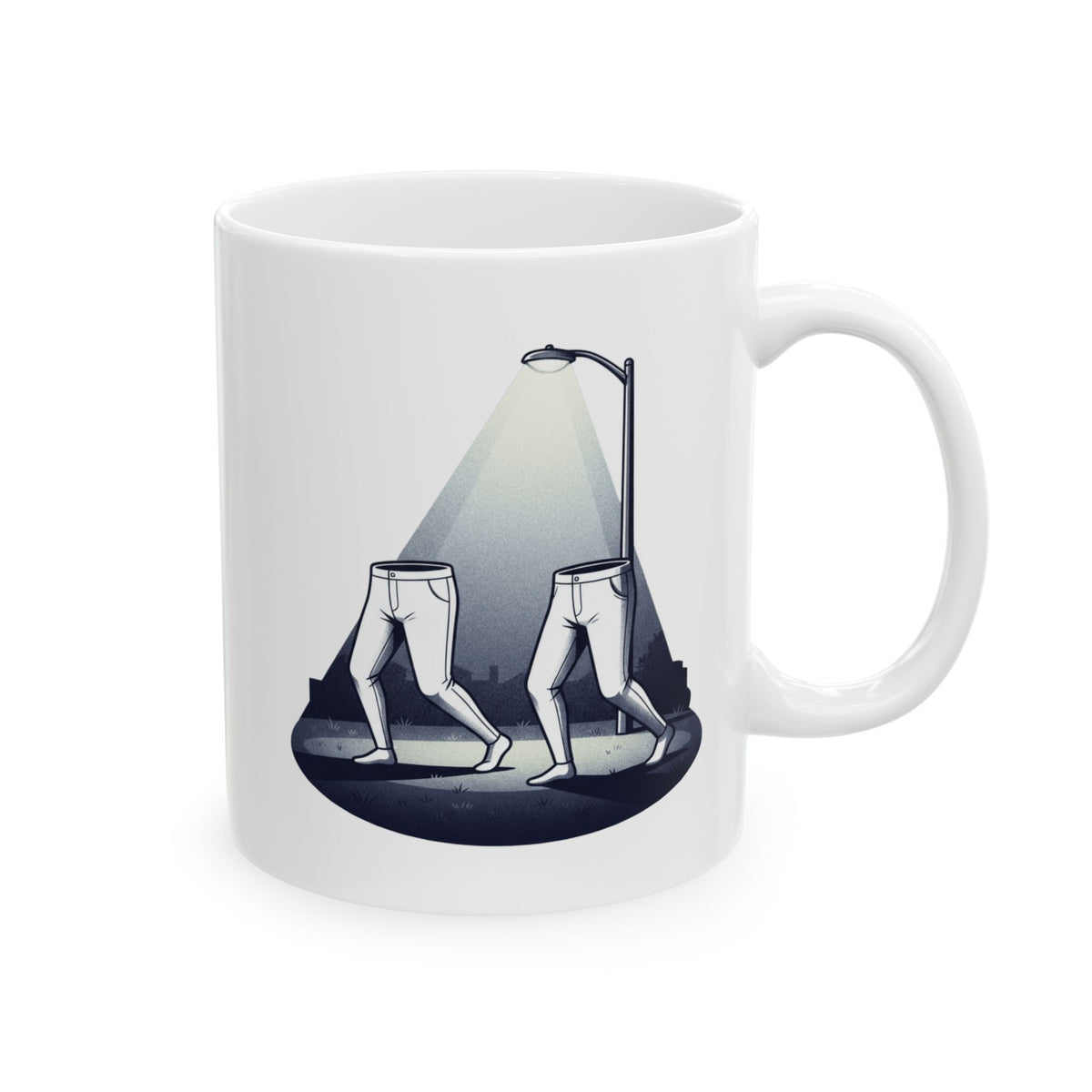 "The Fresno Nightcrawlers (California, USA)" White Ceramic Mug