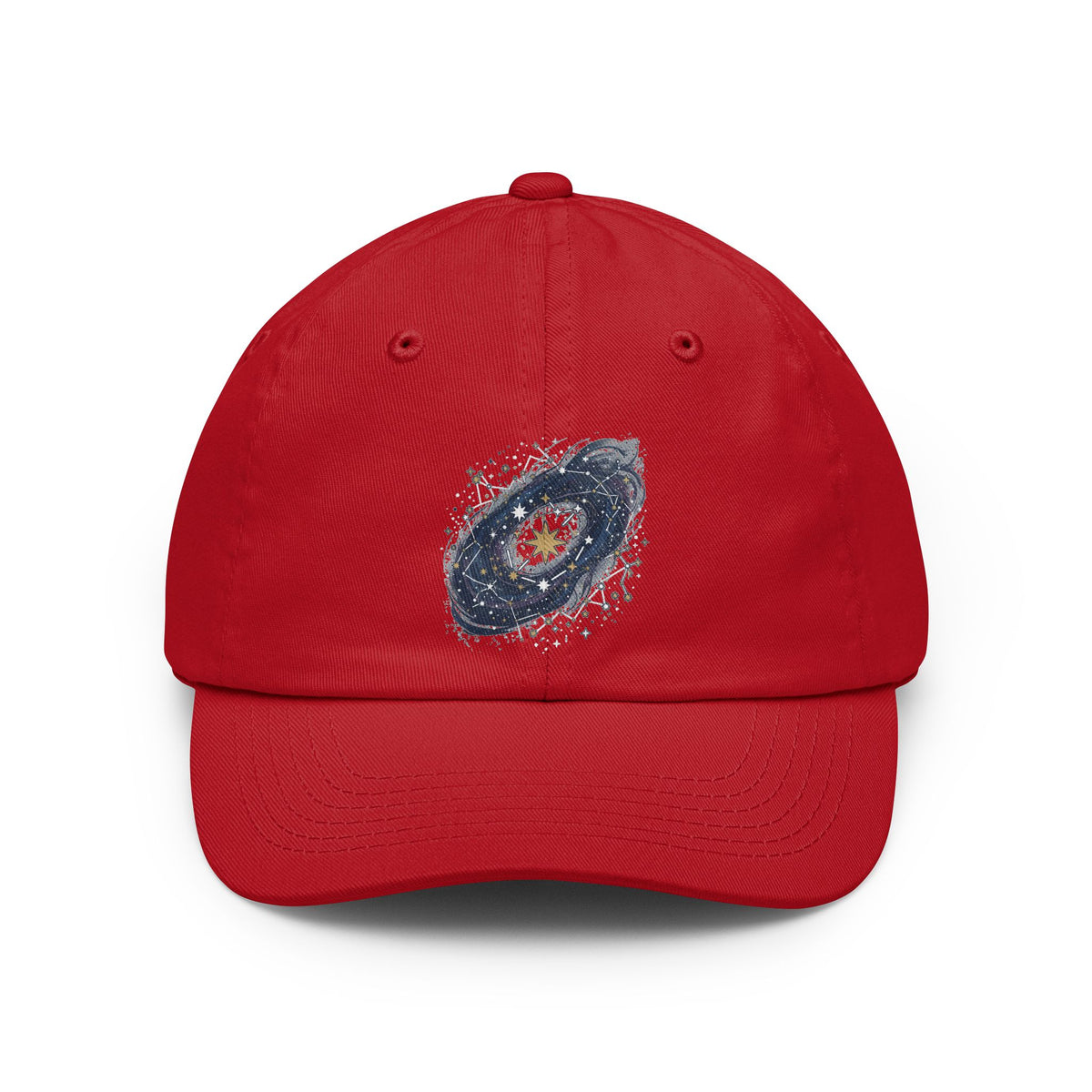 Color: Red | Constellation Map (Dark Sky) Dad Hat