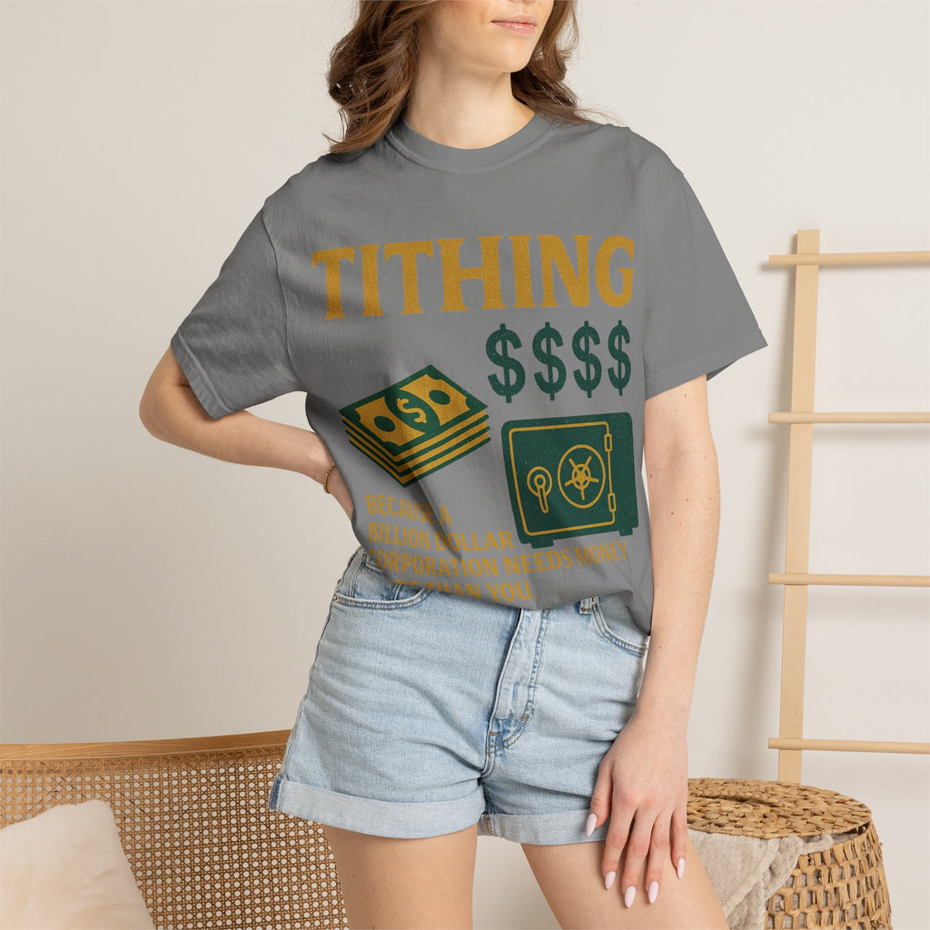 "Corporate Charity" Unisex Garment-Dyed T-shirt