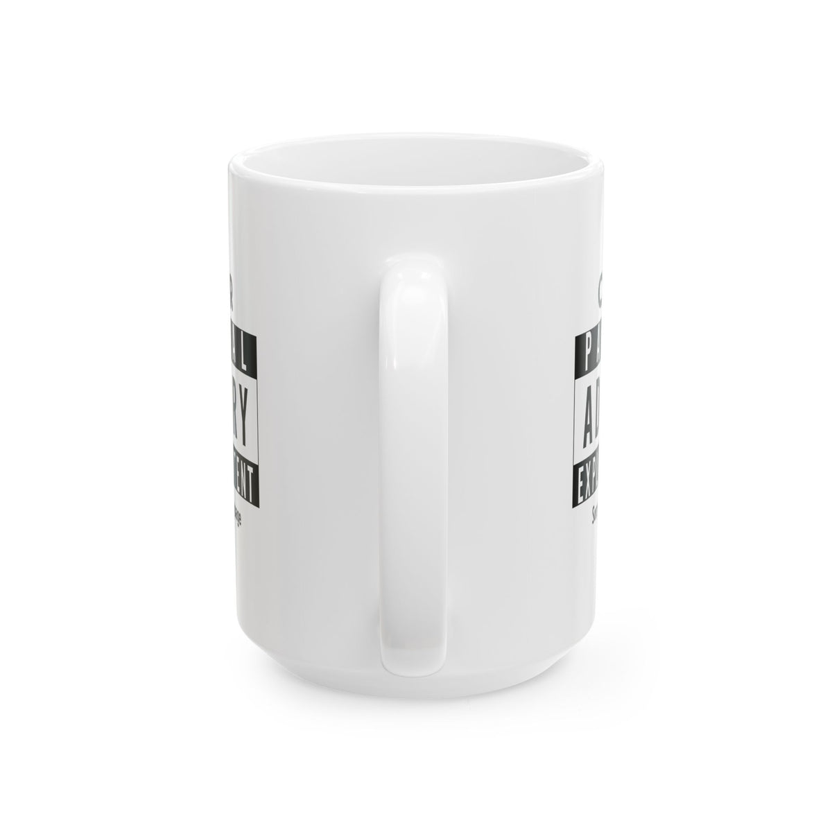 "Sorry For My Filthy Language" White Ceramic Mug