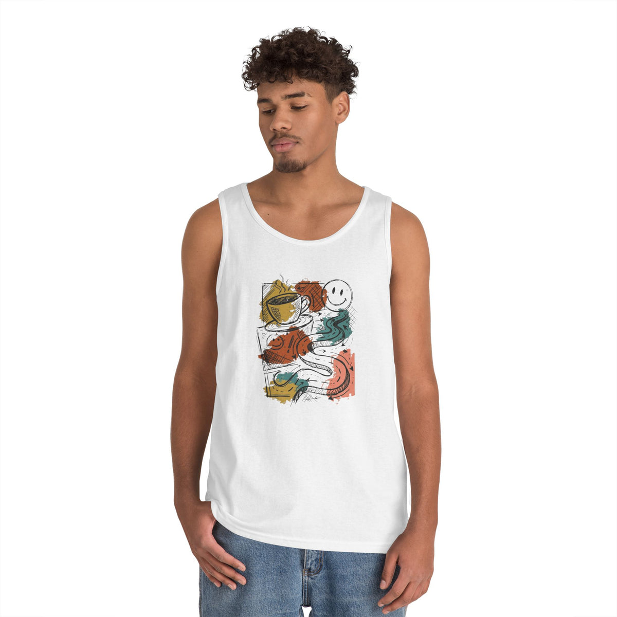 "Happy Coffee" Tank Top