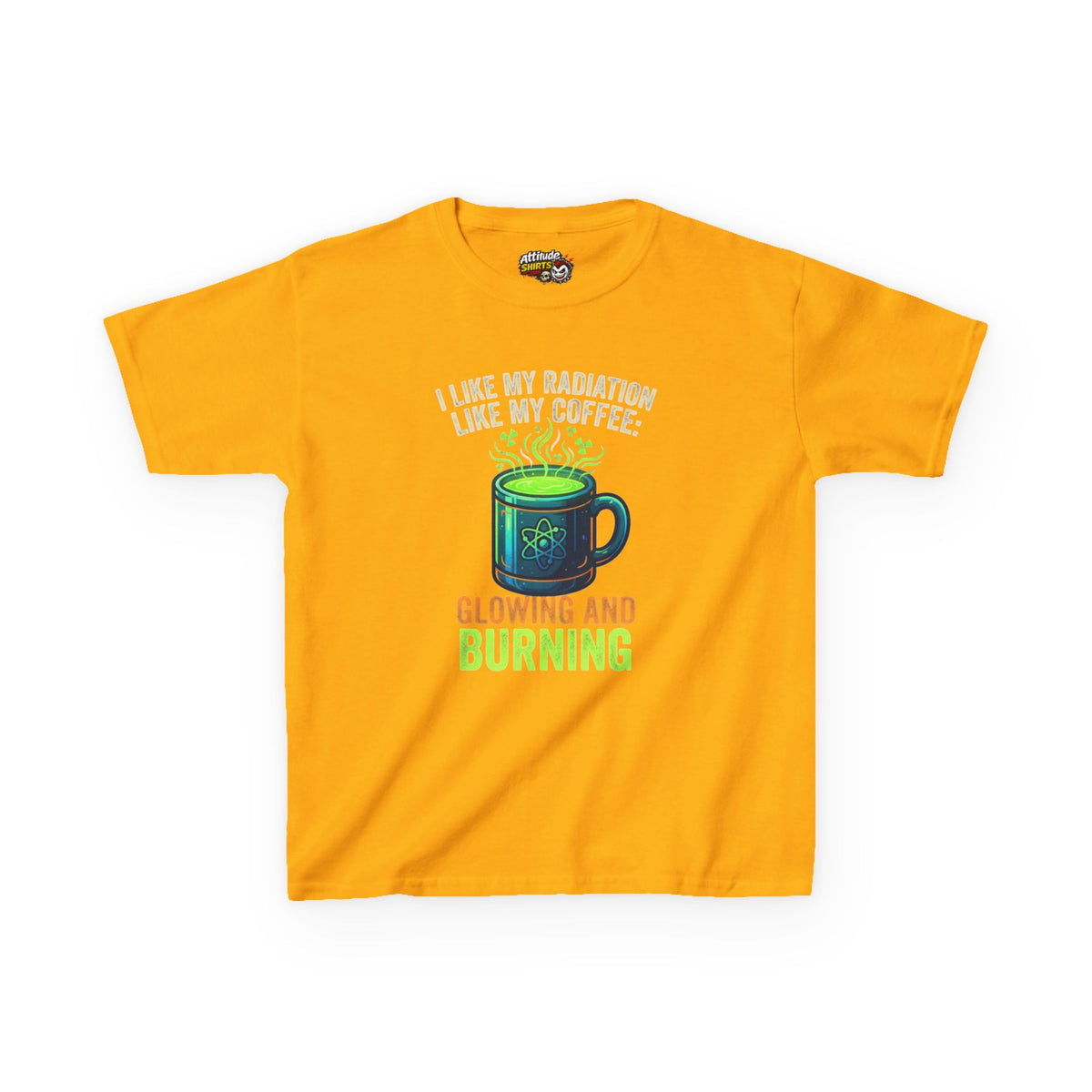 I Like My Radiation Like My Coffee Kids Tee