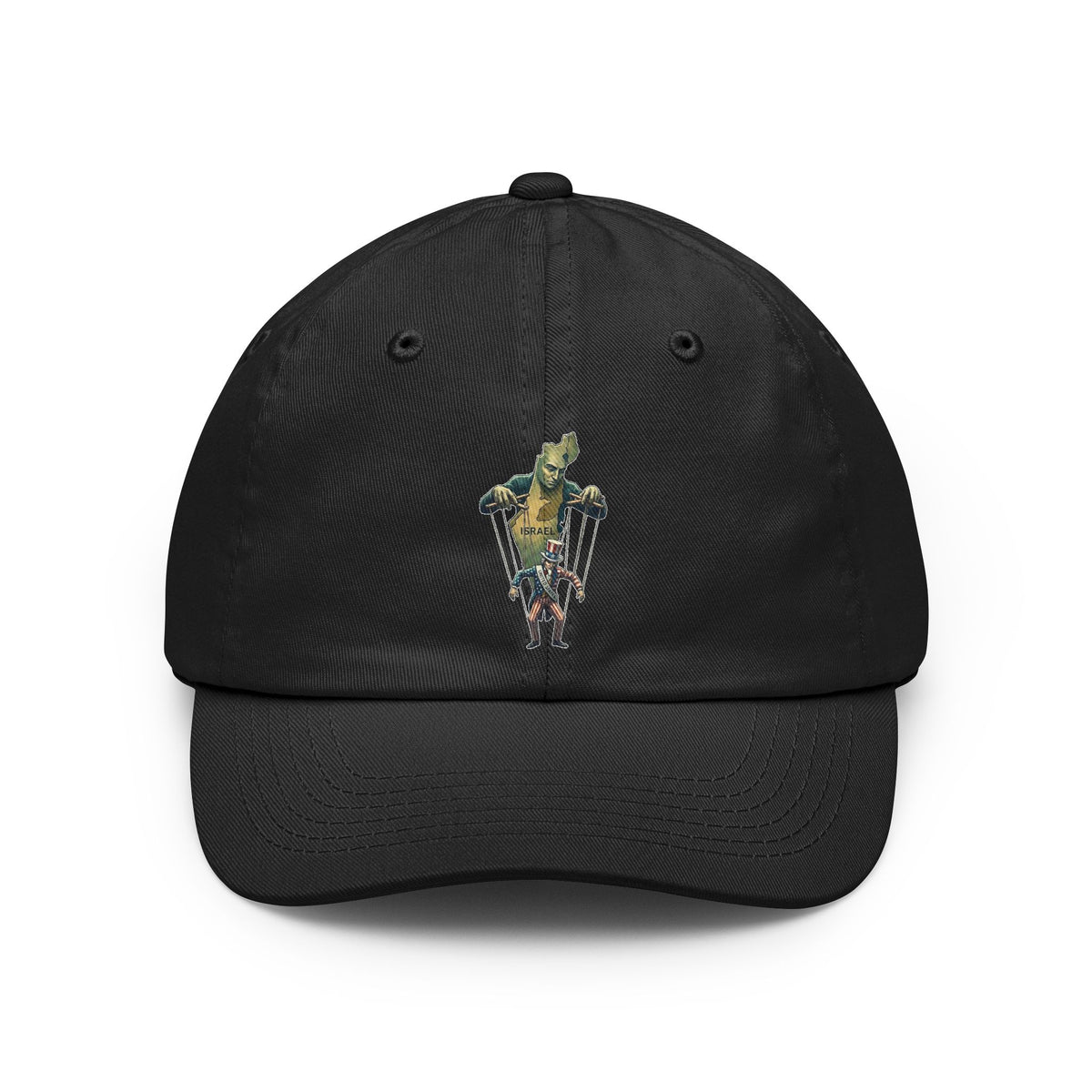 Color: Black | Strings Attached | Dad Hat — AttitudeShirts