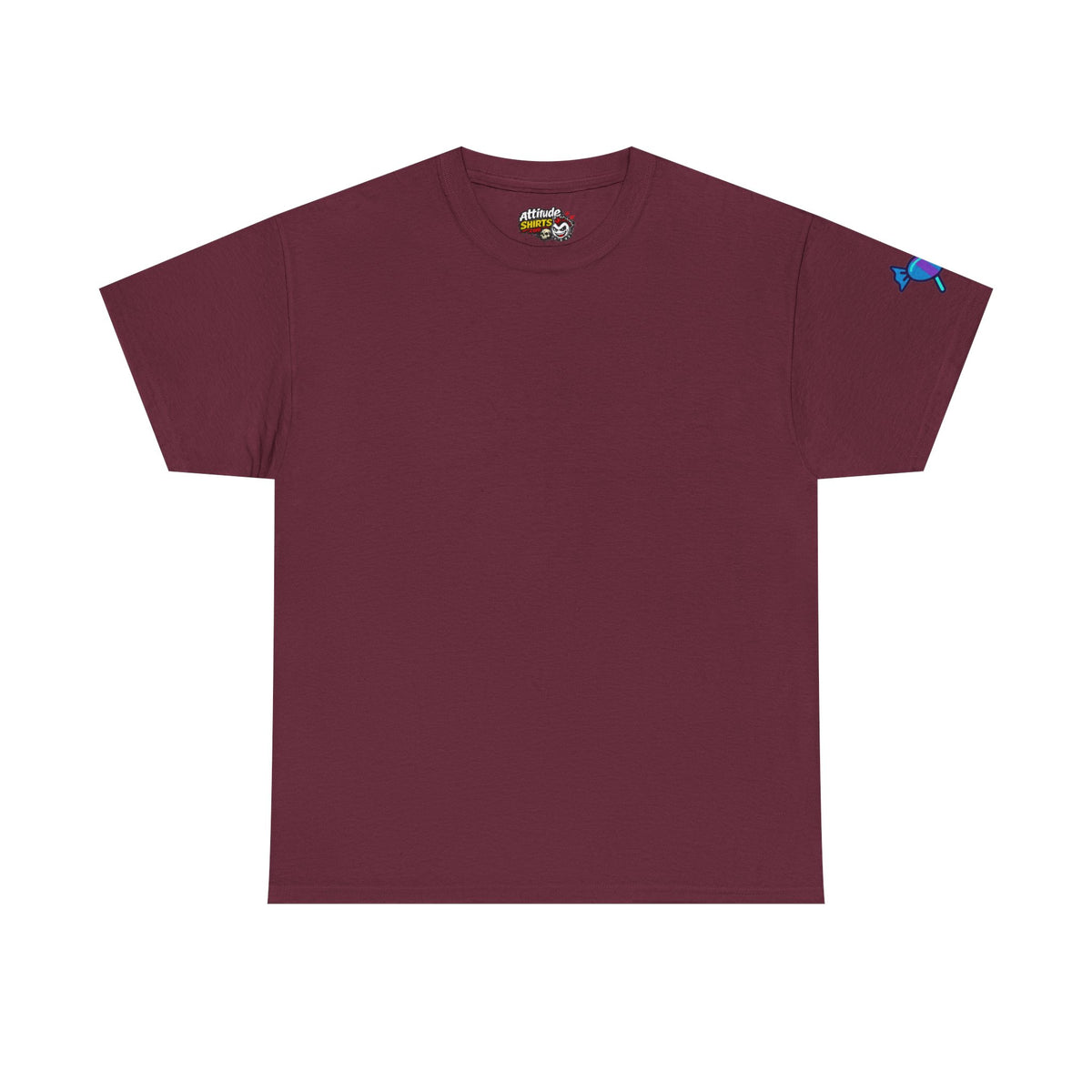 Color: Maroon | Free Candy For All Premium Graphic Tee