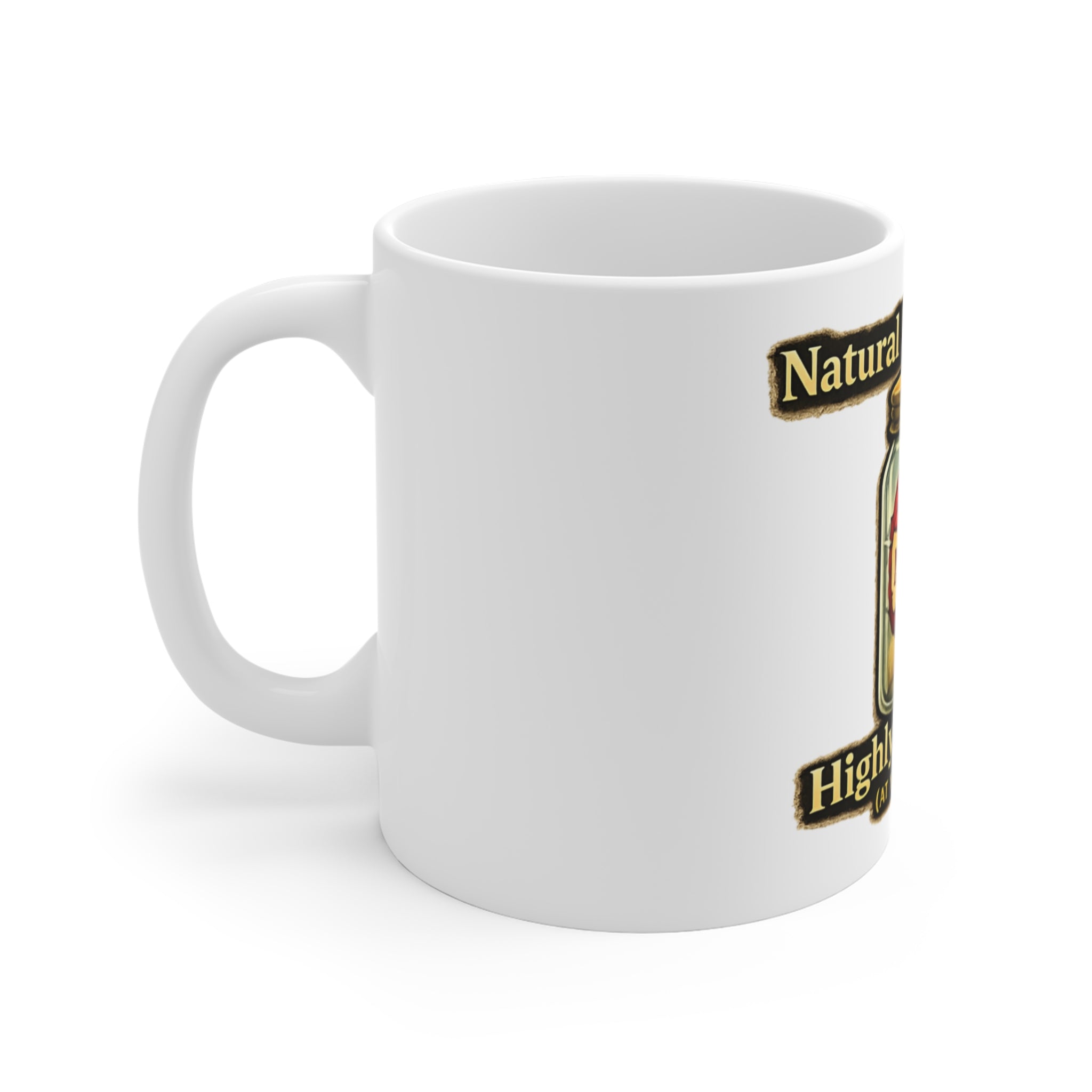 Still Running On Natural Intelligence | 11oz Mug