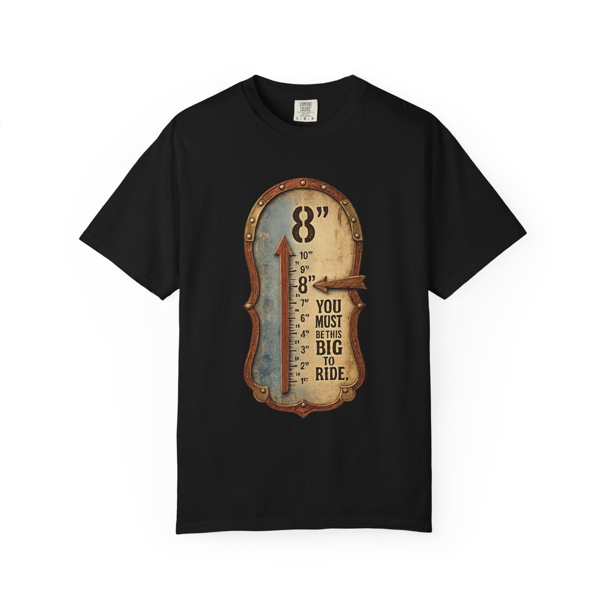 "This Big to Ride" Unisex Garment-Dyed T-shirt