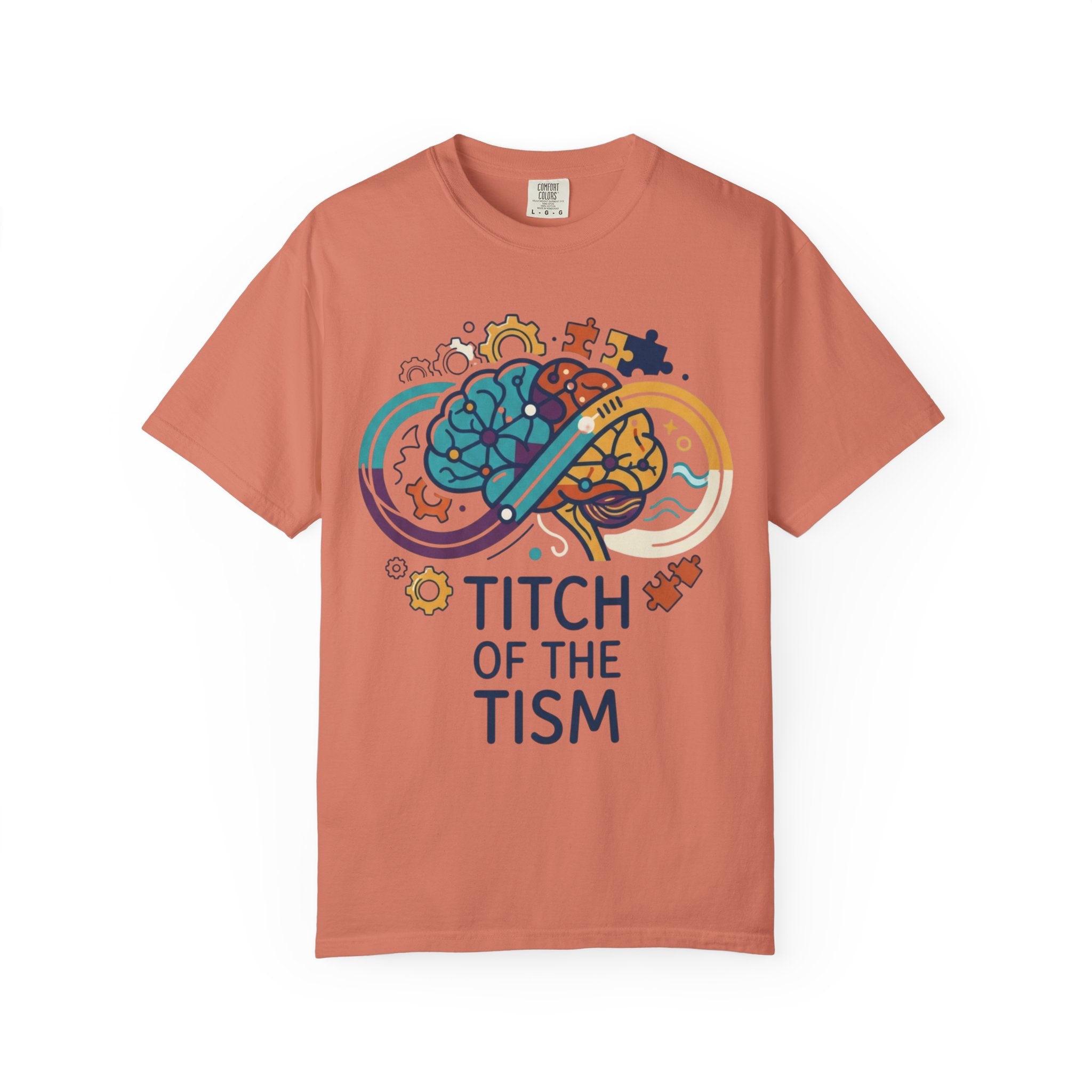 "Titch of the Tism" Unisex Garment-Dyed Tee