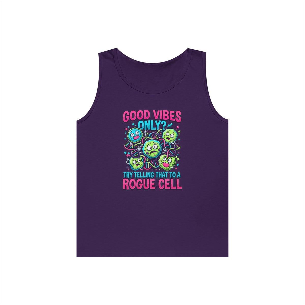 Color: Purple | Good Vibes Only Tank Top