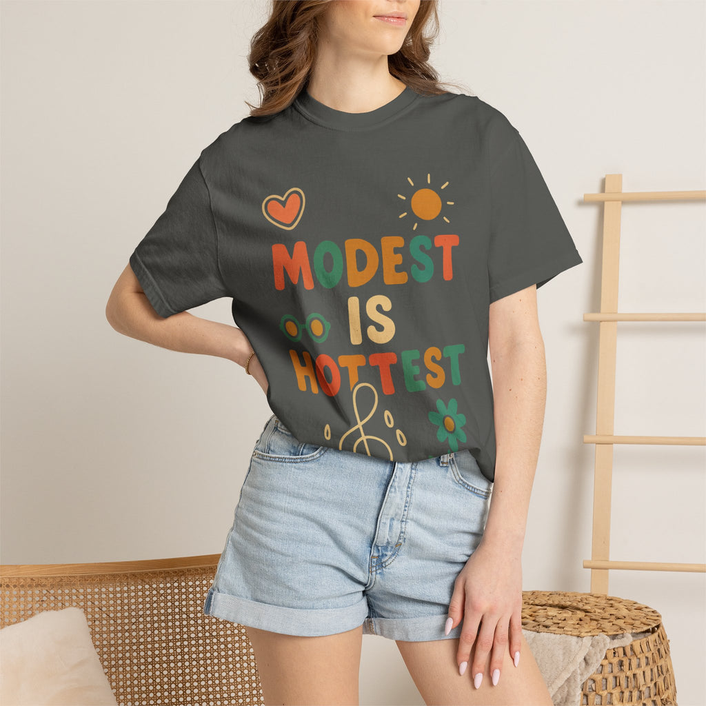 "Modest is Hottest" Unisex Garment-Dyed T-shirt