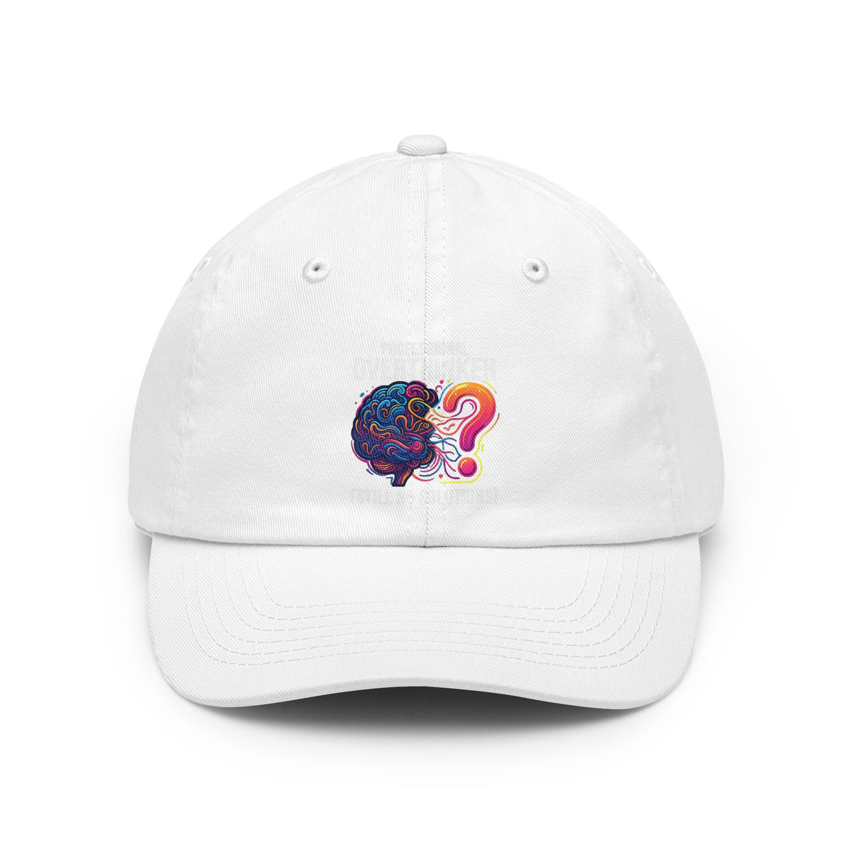 Color: White | Professional Overthinker Dad Hat