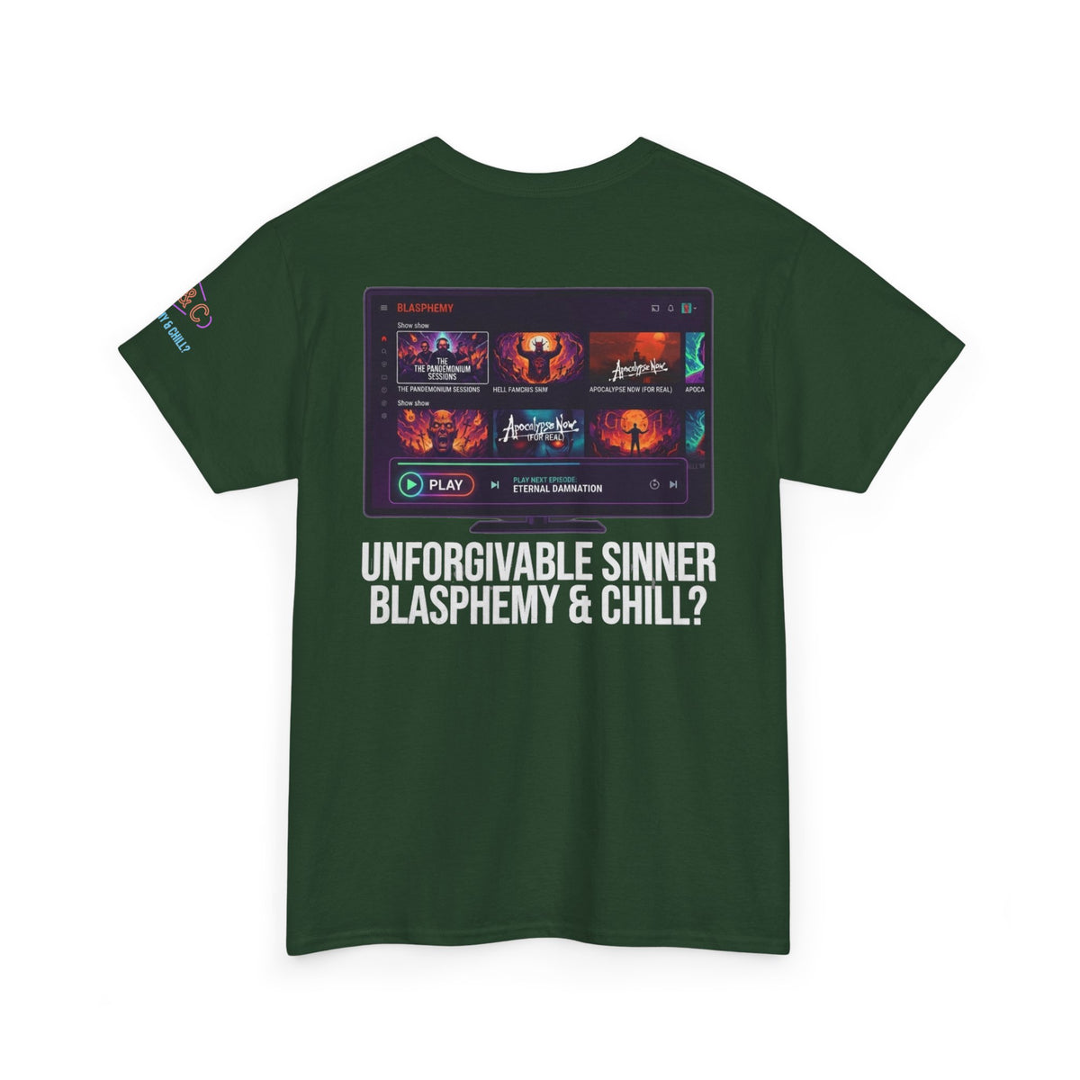 "Good Book Series Blasphemy & Chill" Premium Graphic Tee