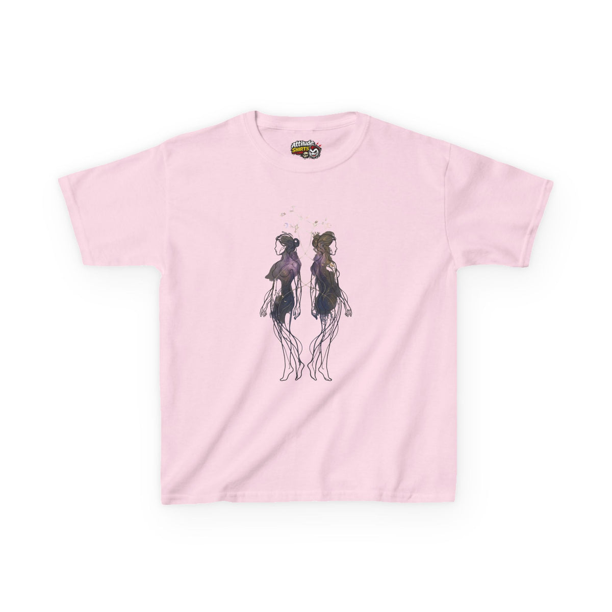 "Gemini The Celestial Twins" Kids Tee