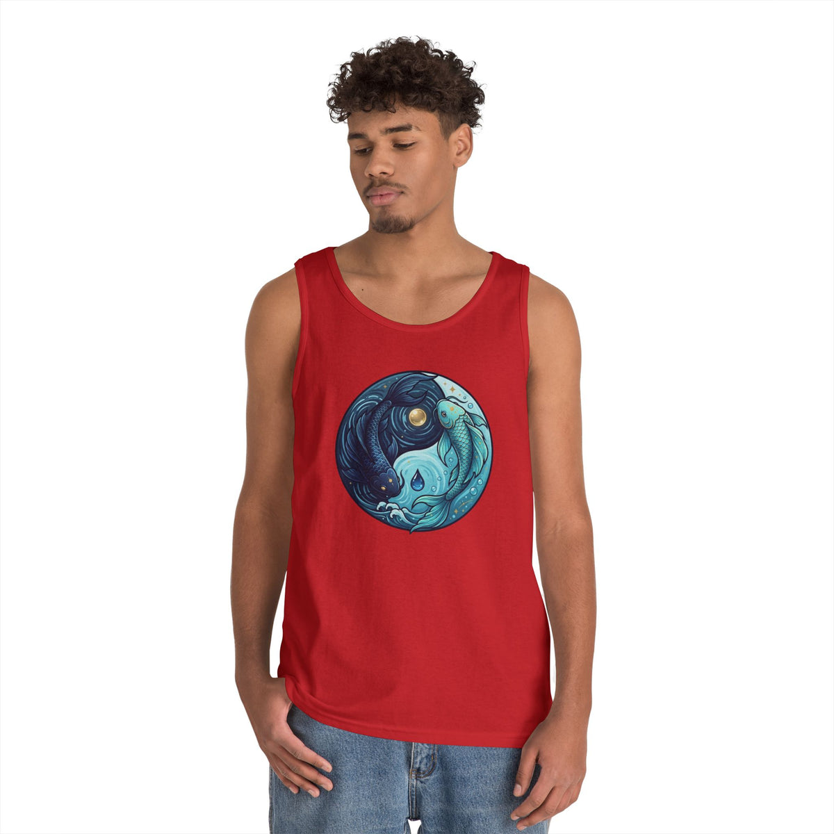 "Yin Yang Pisces" Tank Top