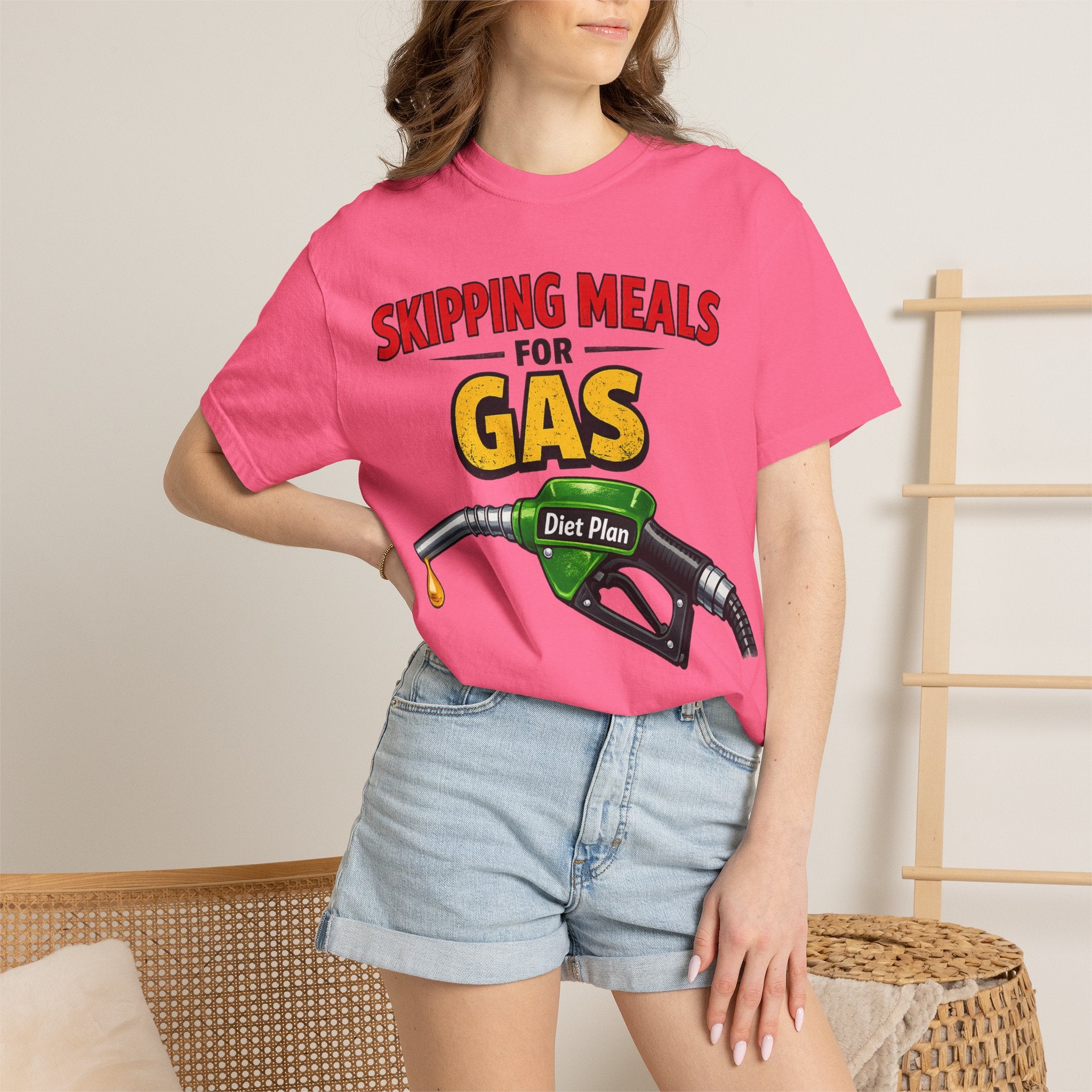 "The High-Octane Diet Plan" Unisex Garment-Dyed T-shirt