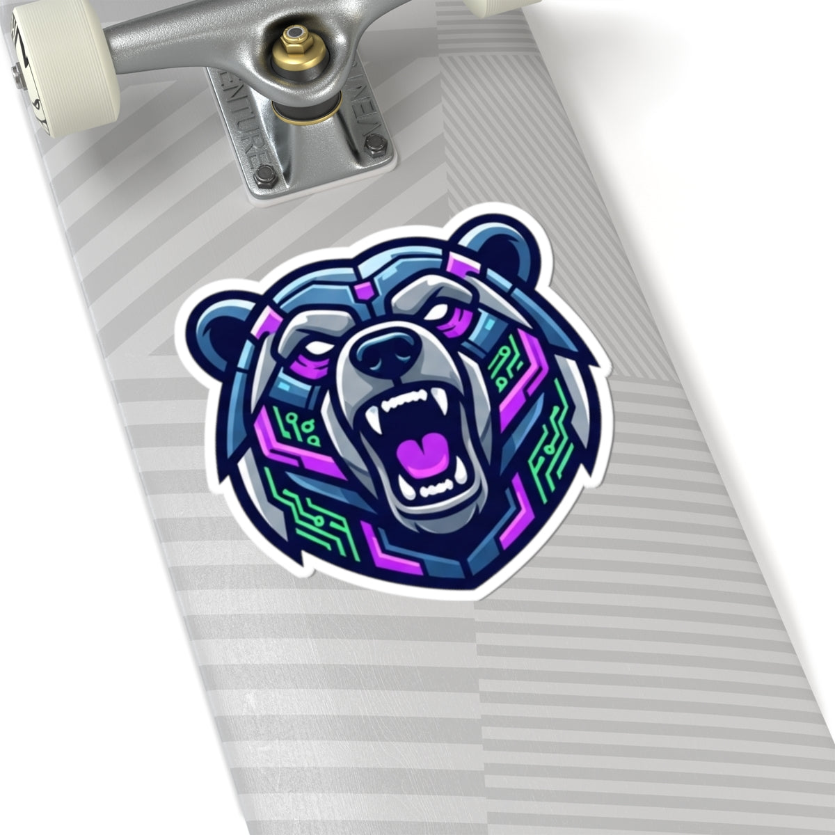 "Cyber Bear" Sticker