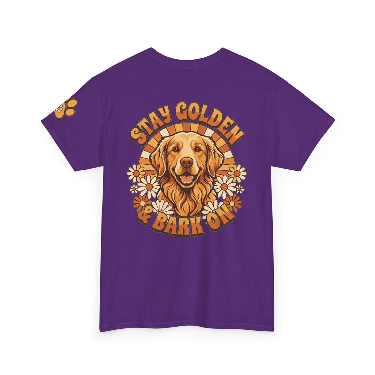 "Stay Golden & Bark On" Premium Graphic Tee
