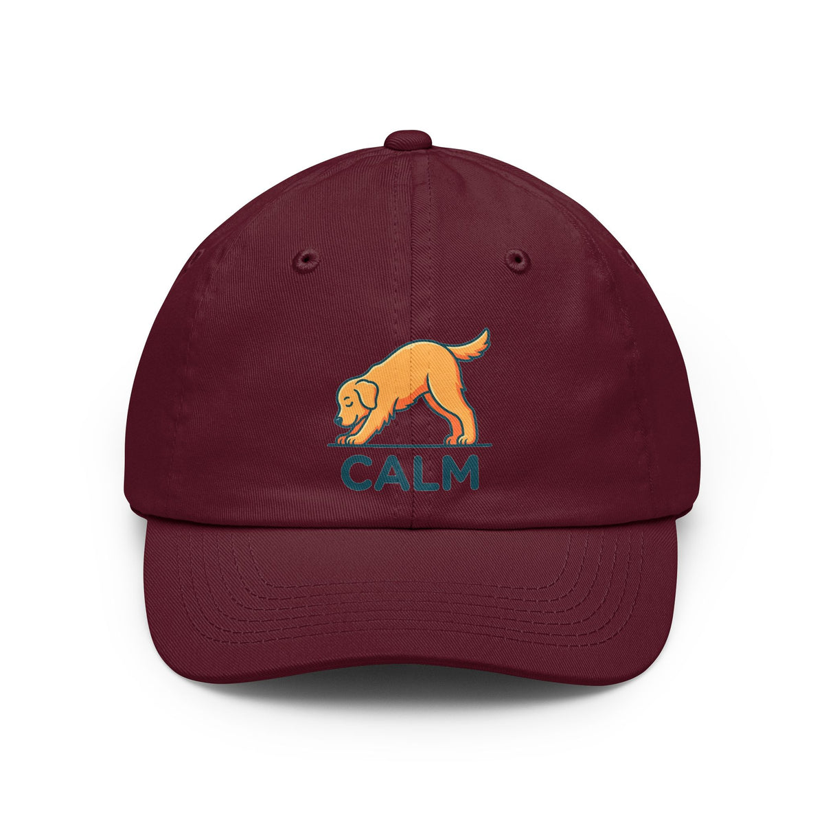 Color: Maroon | Dog CALM Dad Hat