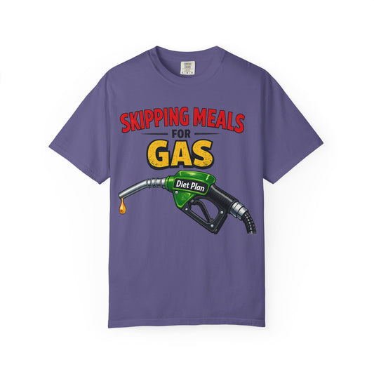 "The High-Octane Diet Plan" Unisex Garment-Dyed T-shirt