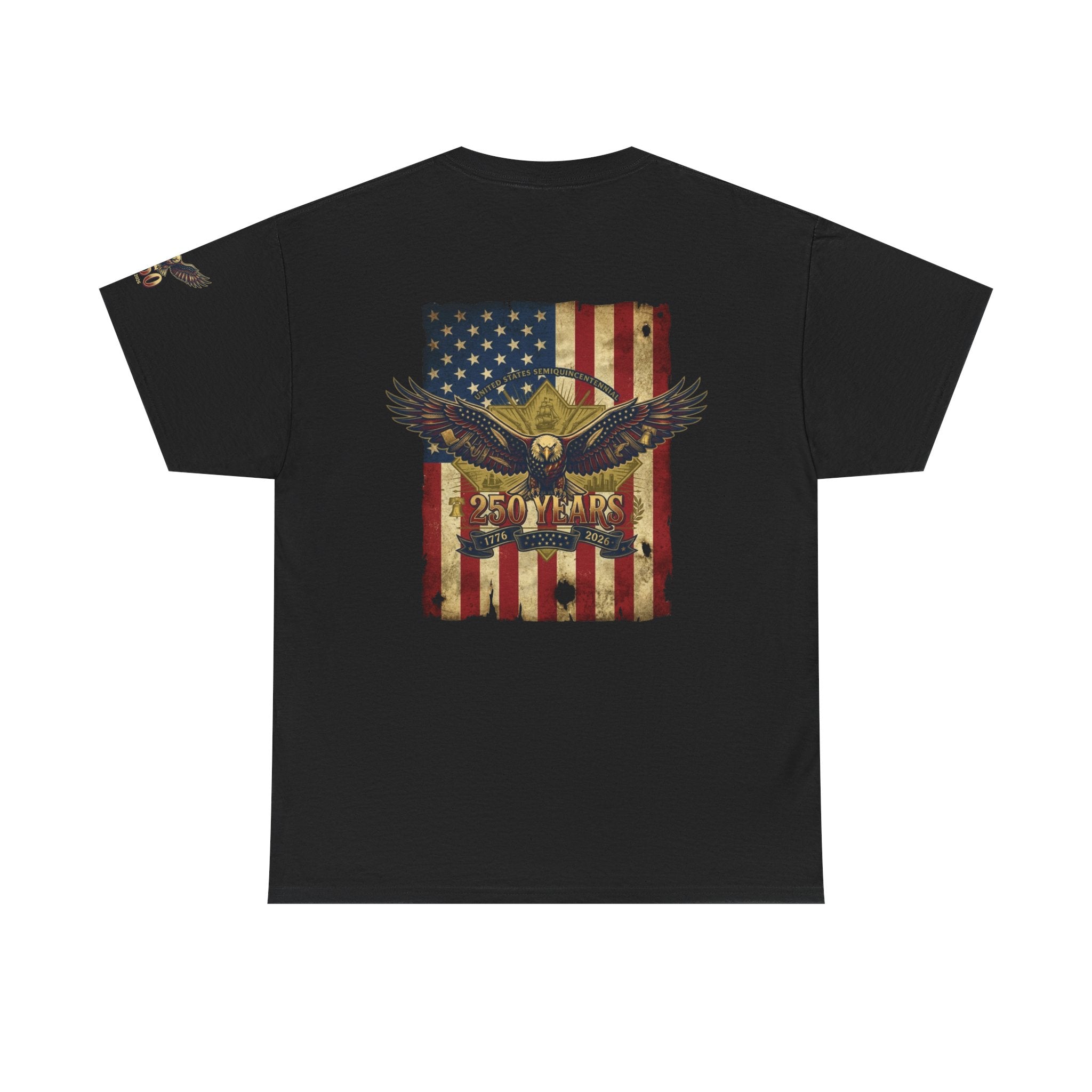"Eagle and Flag 250 Years" Premium Graphic Tee