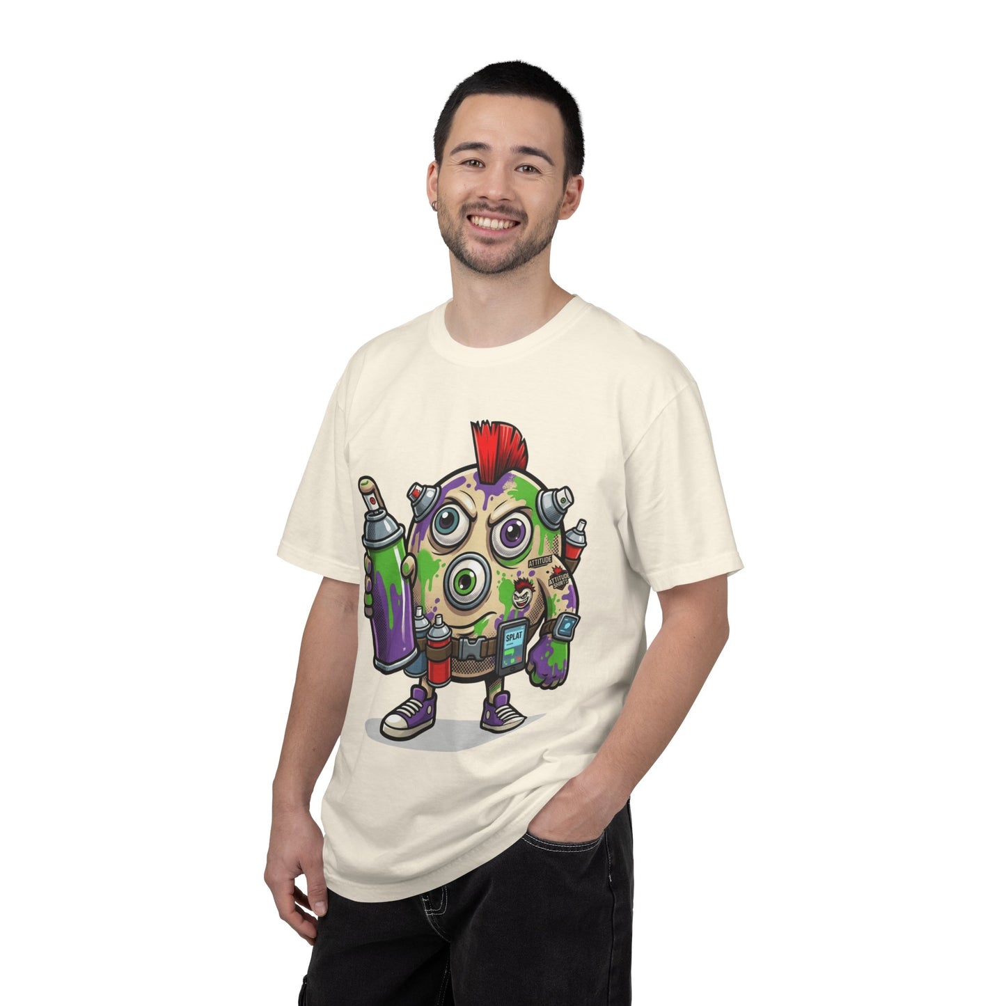 "Graffiti" Unisex Garment-Dyed Tee