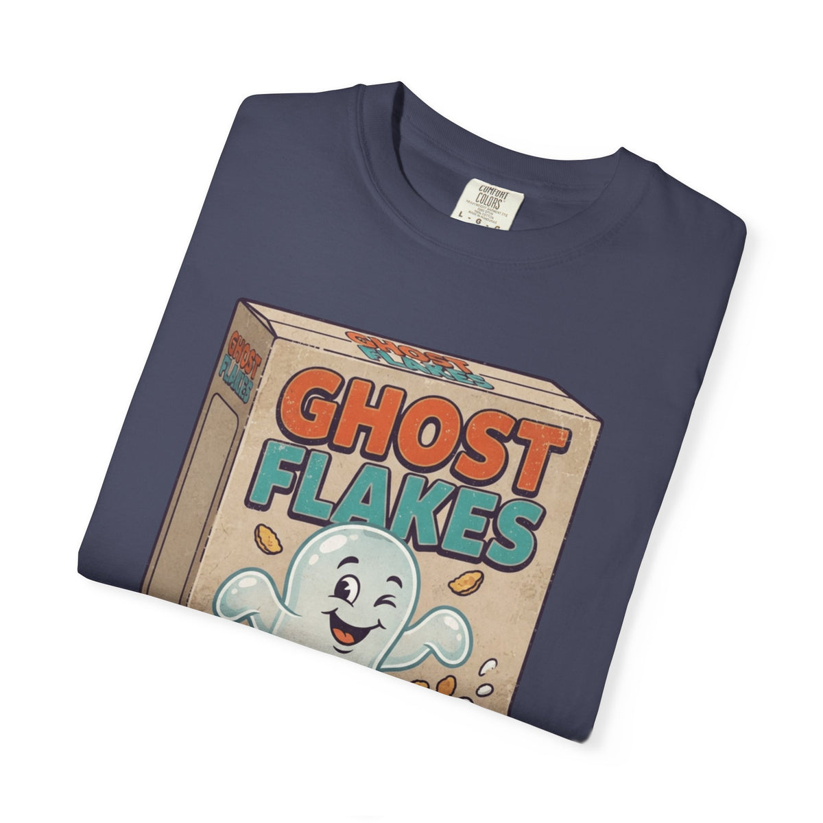 "Ghost Flakes" Unisex Garment-Dyed Tee