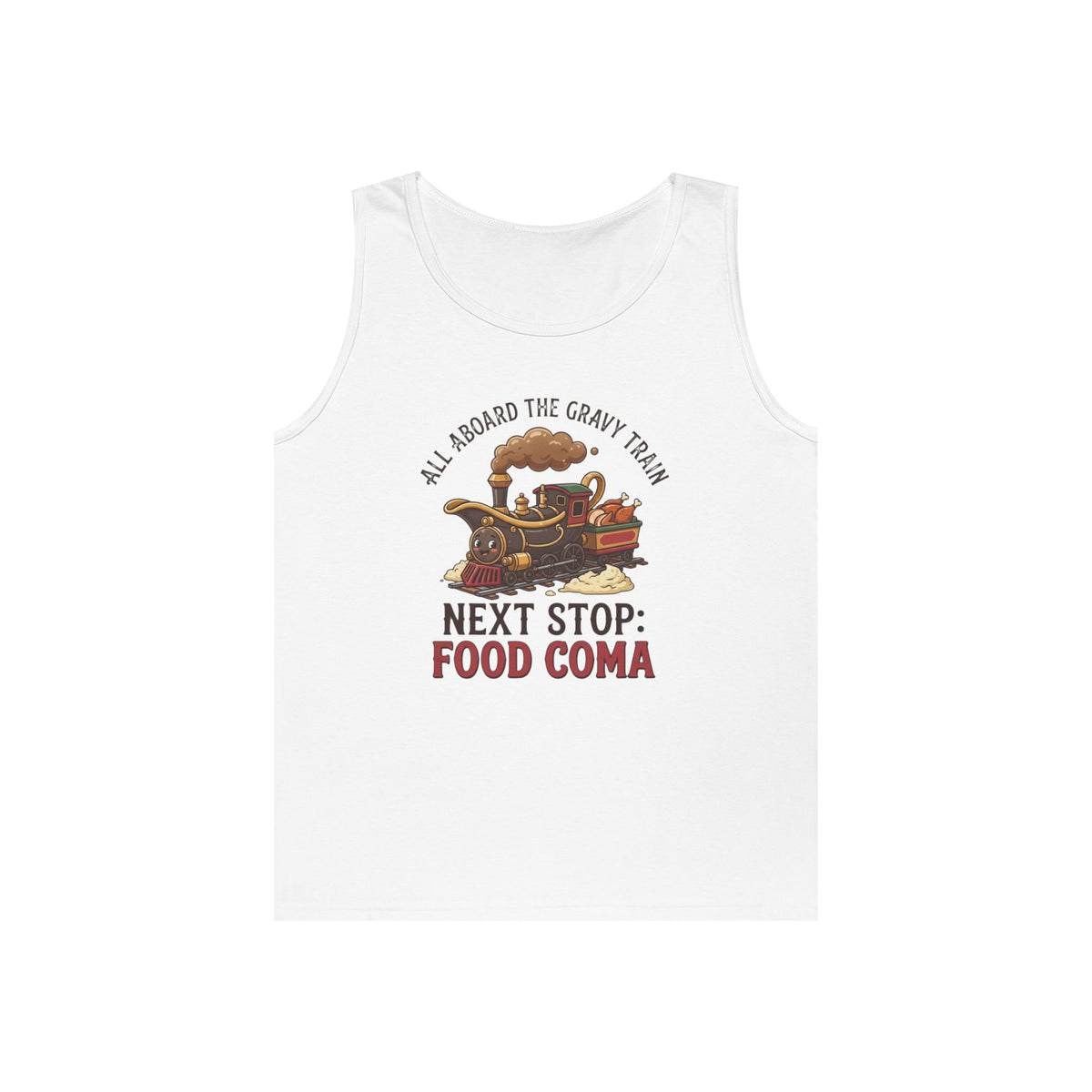 "Next Stop Food Coma" Tank Top