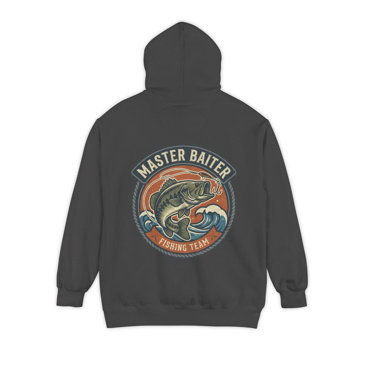 Color: Pepper | Master Baiter Garment-Dyed Hoodie