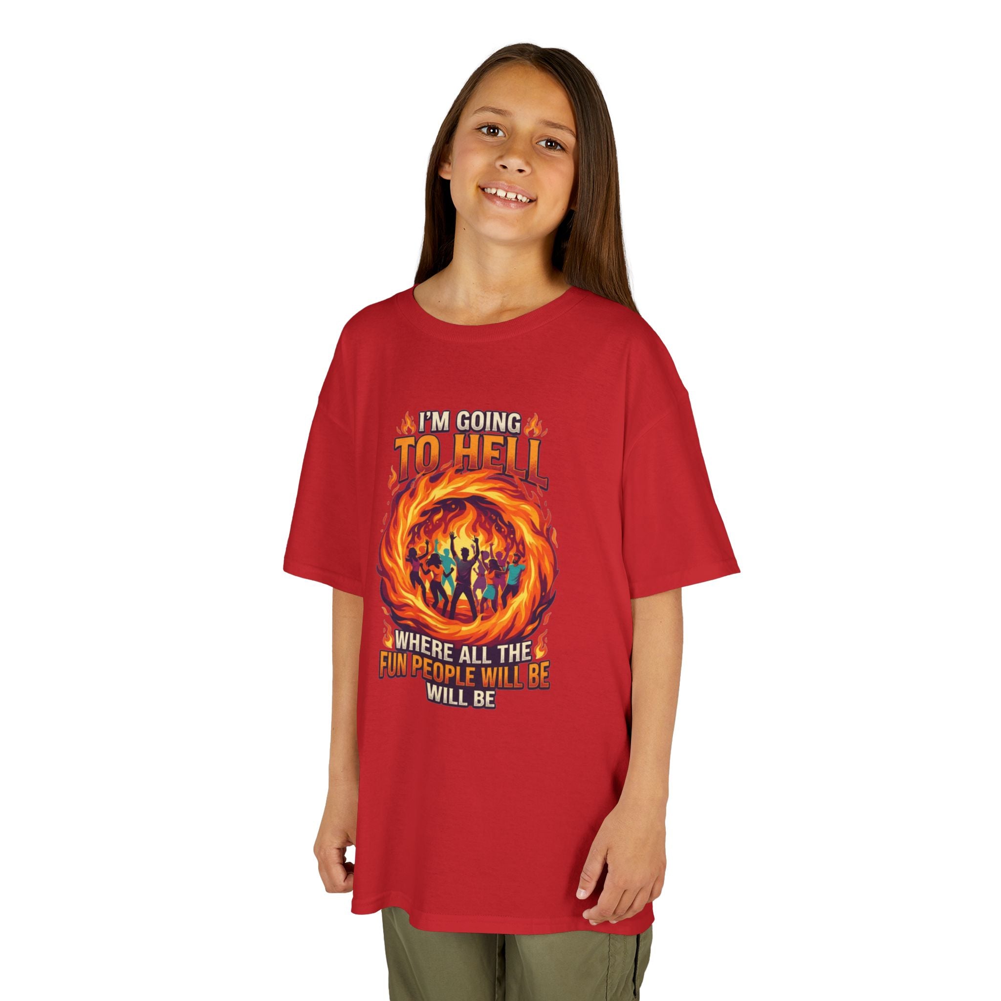 "I'm Going to Hell" Kids Tee