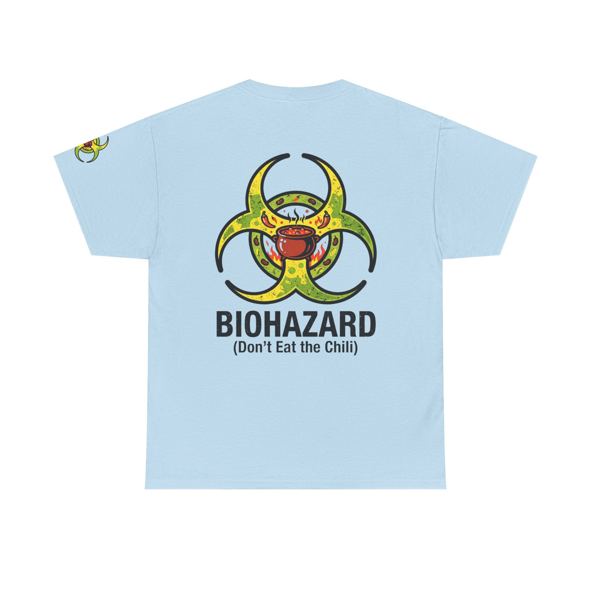 Color: Light Blue | Bio Hazard Premium Graphic Tee