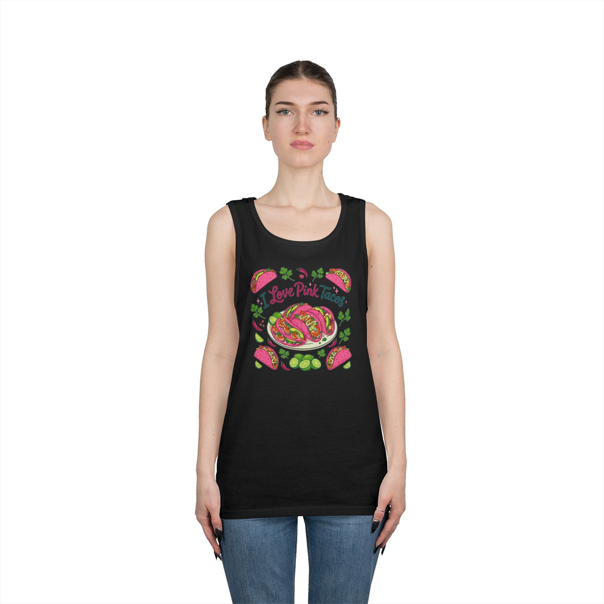 "I Love Pink Tacos" Tank Top