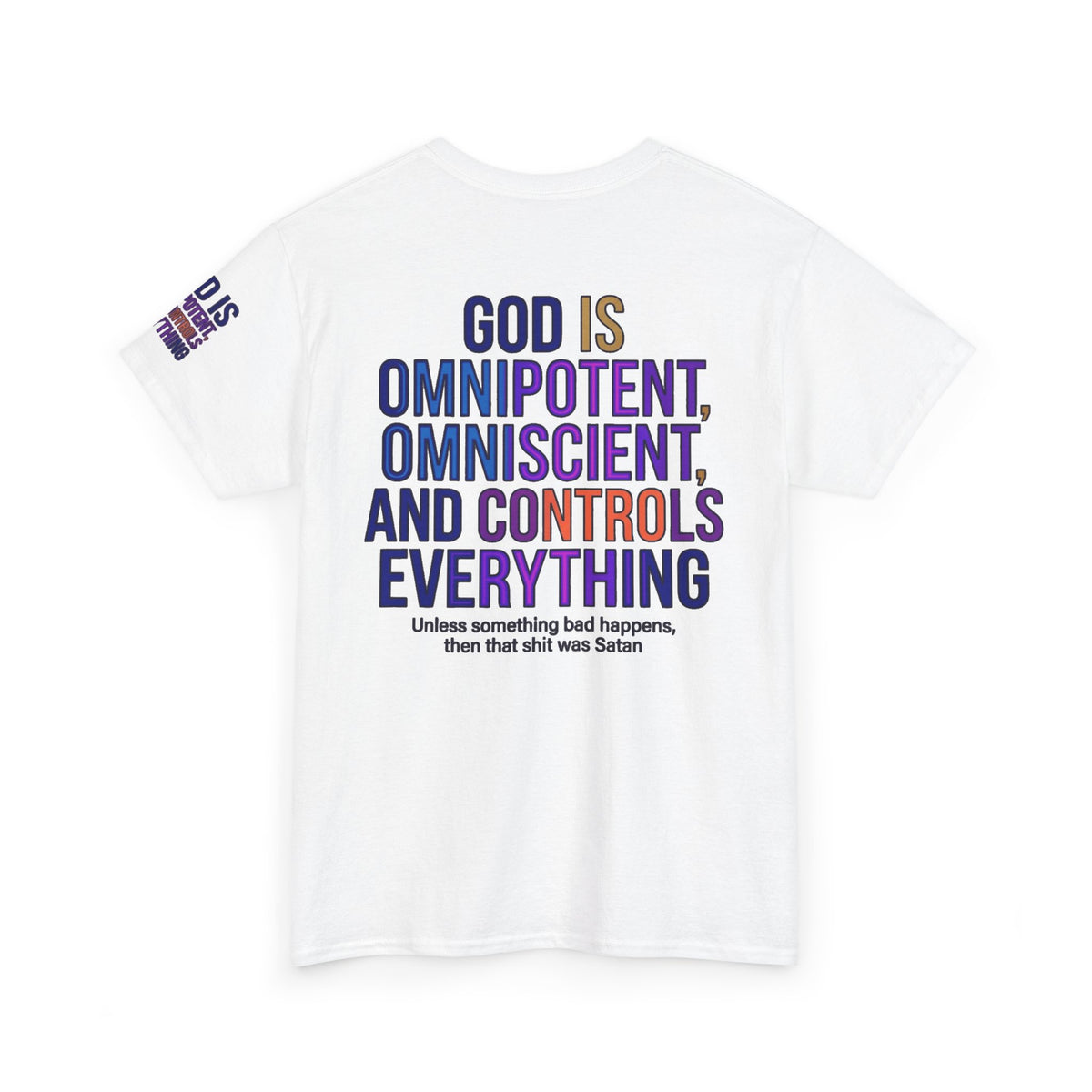 "God Controls Everything" Premium Graphic Tee