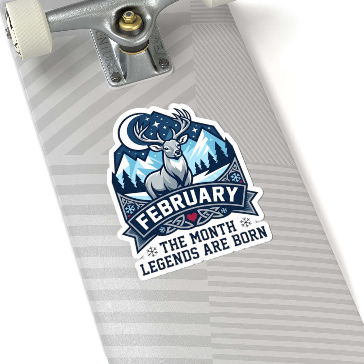 "February Legend" Sticker